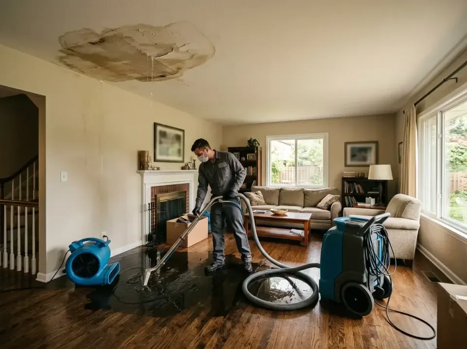 attic-pipe-burst-ceiling-drip-008 — frequently asked questions, Water Damage Restoration & Carpet Care in New Orleans, LA